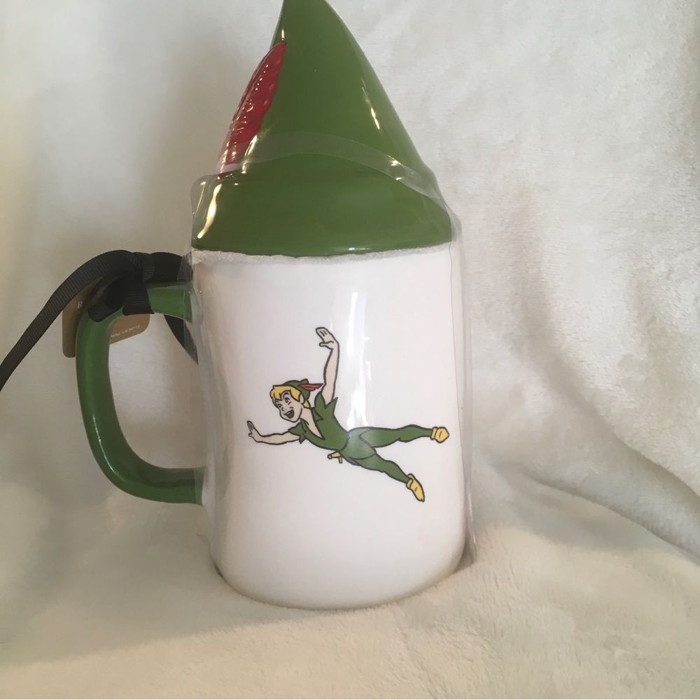 The Disney Collection by Rae Dunn Peter Pan Mug with Hat Topper
